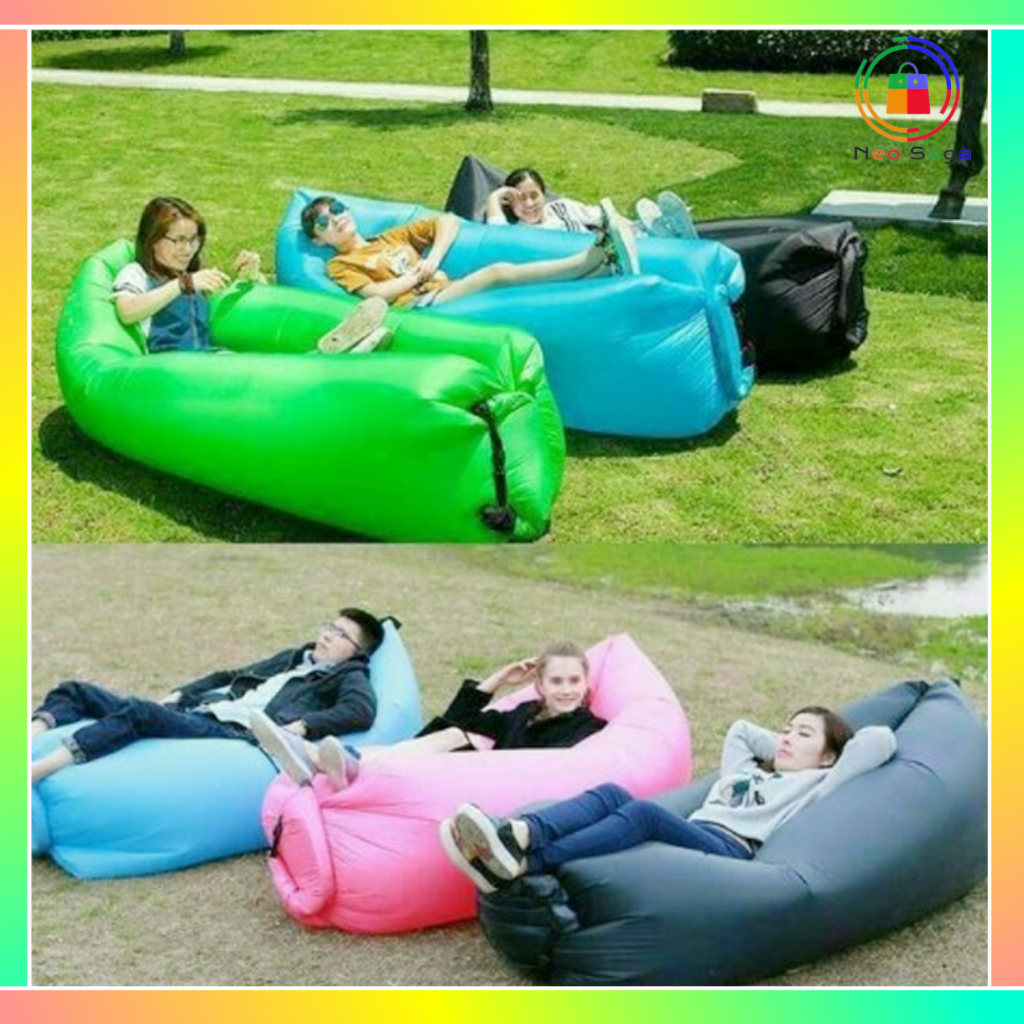 Jual Lazy Bag Kursi Angin Lay Inflatable Air Beanbag Brizio Air Bed