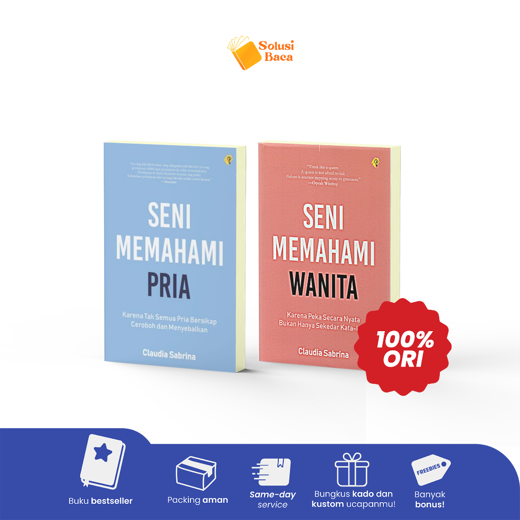 Jual Best Seller Buku Seni Memahami Wanita And Pria Bright Publisher Shopee Indonesia 7238