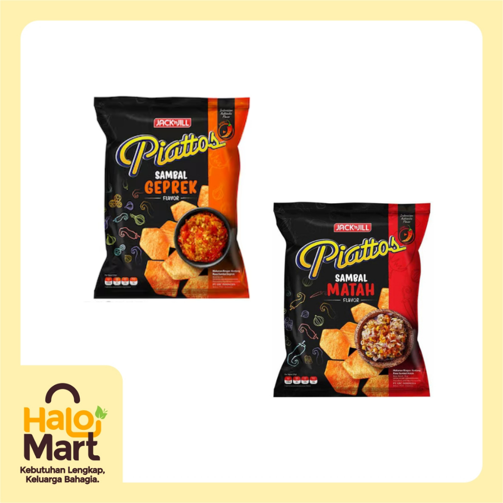 Jual PIATTOS RASA SAMBAL MATAH ATAU GEPREK 68G | Shopee Indonesia