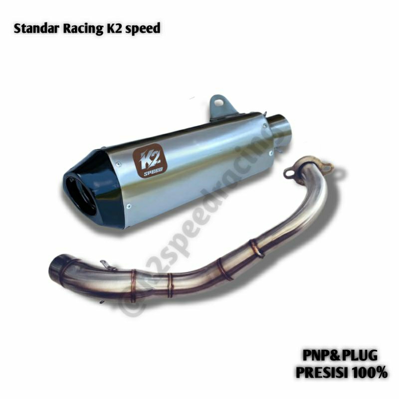 Jual knalpot racing aerox nmx pcx vario beat mio original k2 speed ...