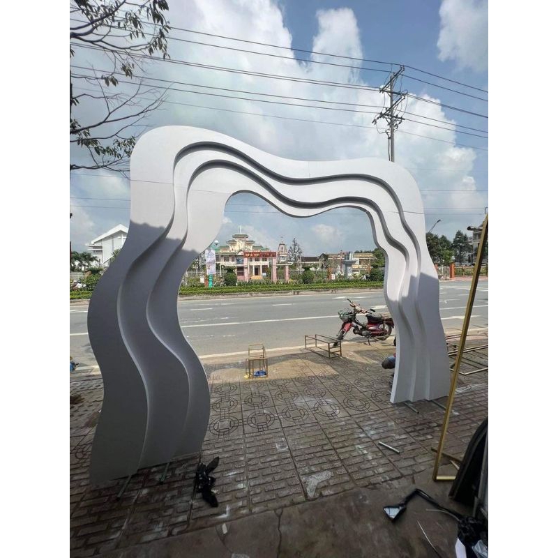 Jual pintu masuk dekorasi terbaru, pergola dekorasi, loronh dekorasi