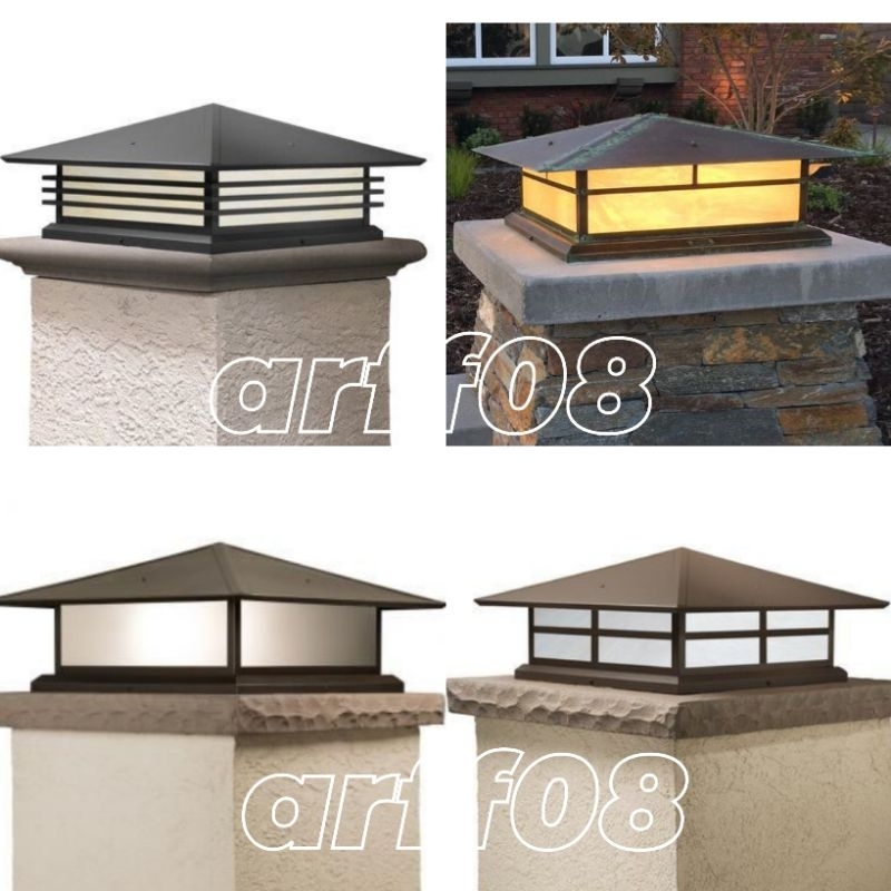 Jual LAMPU PAGAR LAMPU PILAR MINIMALIS UKURAN JUMBO | Shopee Indonesia