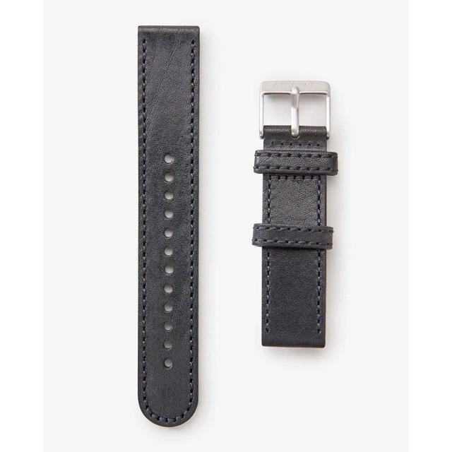 Jual Rip Curl Strap Jam Leather 20mm Watch Band Drake Black | Shopee ...