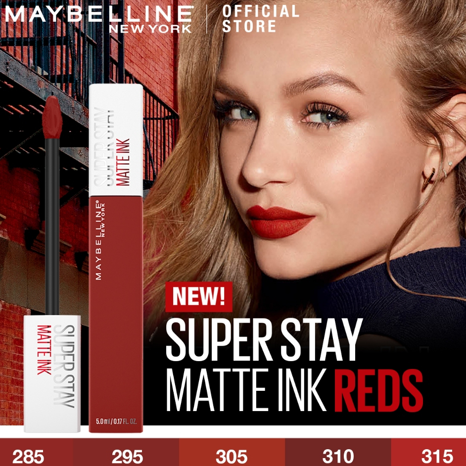 Jual Maybelline City Rogue Edition Super Stay Matte Ink Lipstik ...