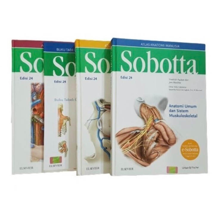 Jual Sobotta Atlas Anatomi Manusia Edisi 24 (4 Volume) | Shopee Indonesia