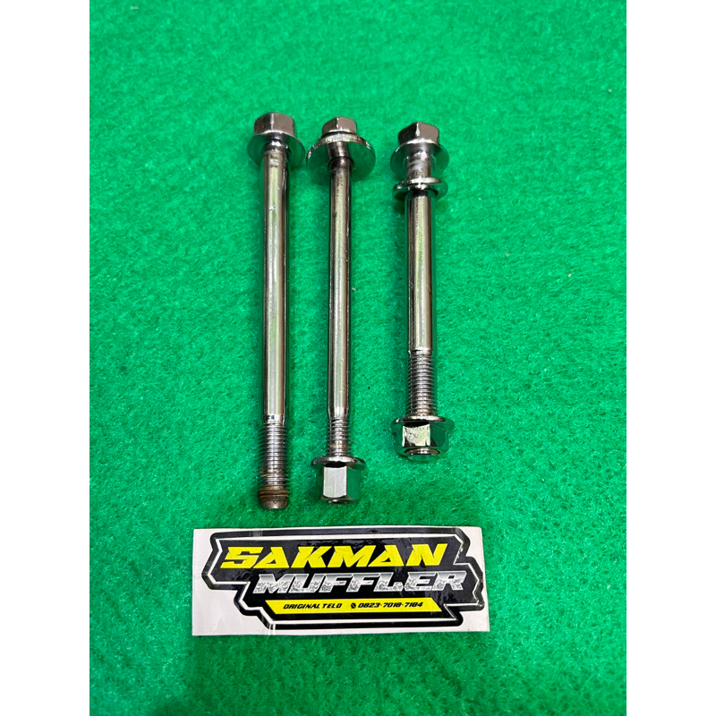 Jual Baut Set Mounting Chrome Rxking Baut Dudukan Mesin Rx King Shopee Indonesia