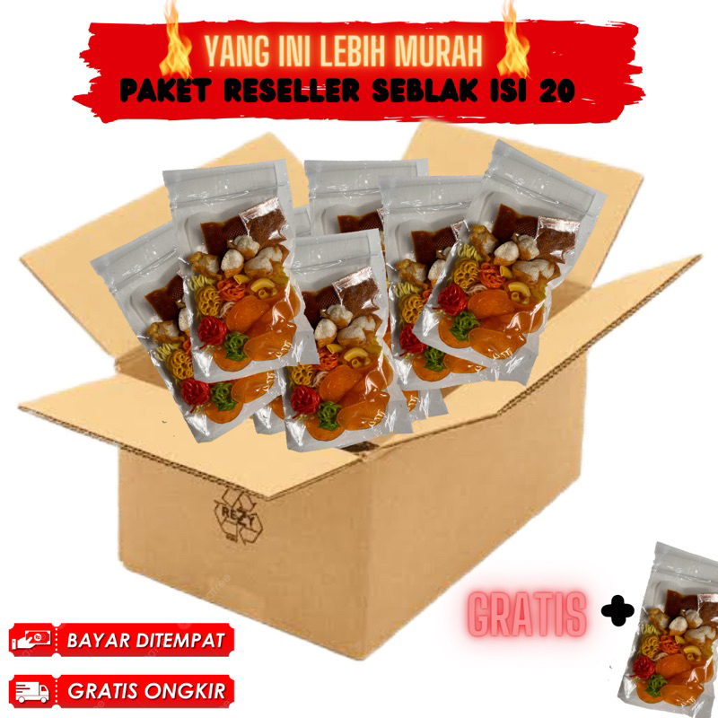 Jual Paket Reseller Seblak 20 Bungkus | Shopee Indonesia