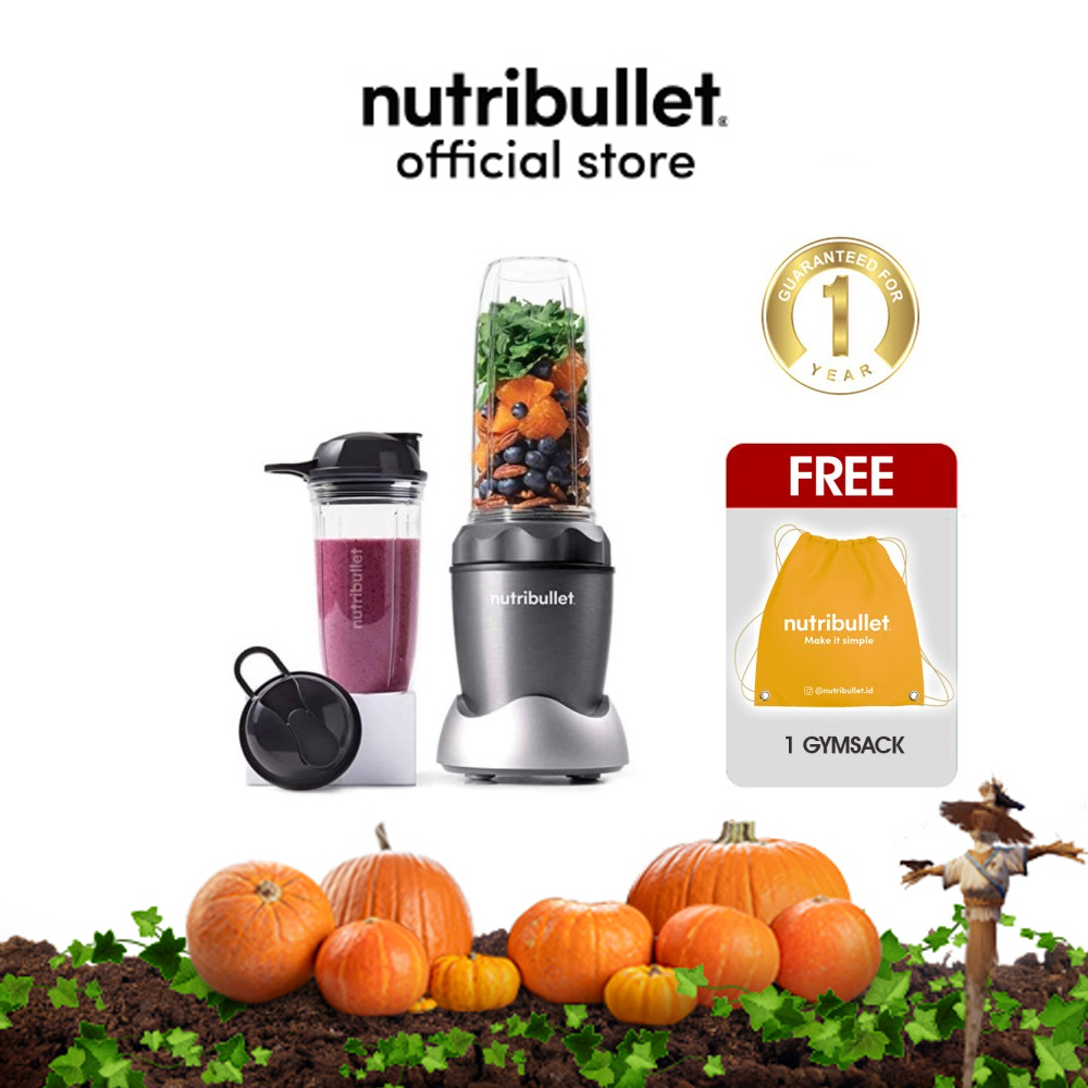 Jual Nutribullet Pro 1000W Blender Smoothies Maker Dark Grey Shopee
