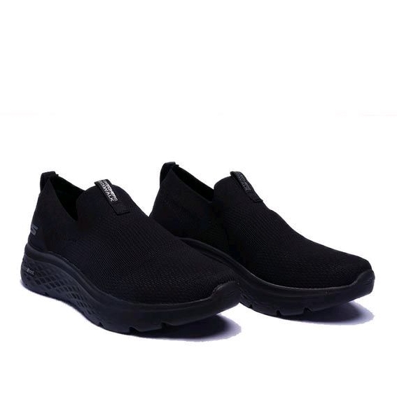 Jual Skechers GO WALK HYPER BURST Men's Walking Shoes Black Shopee