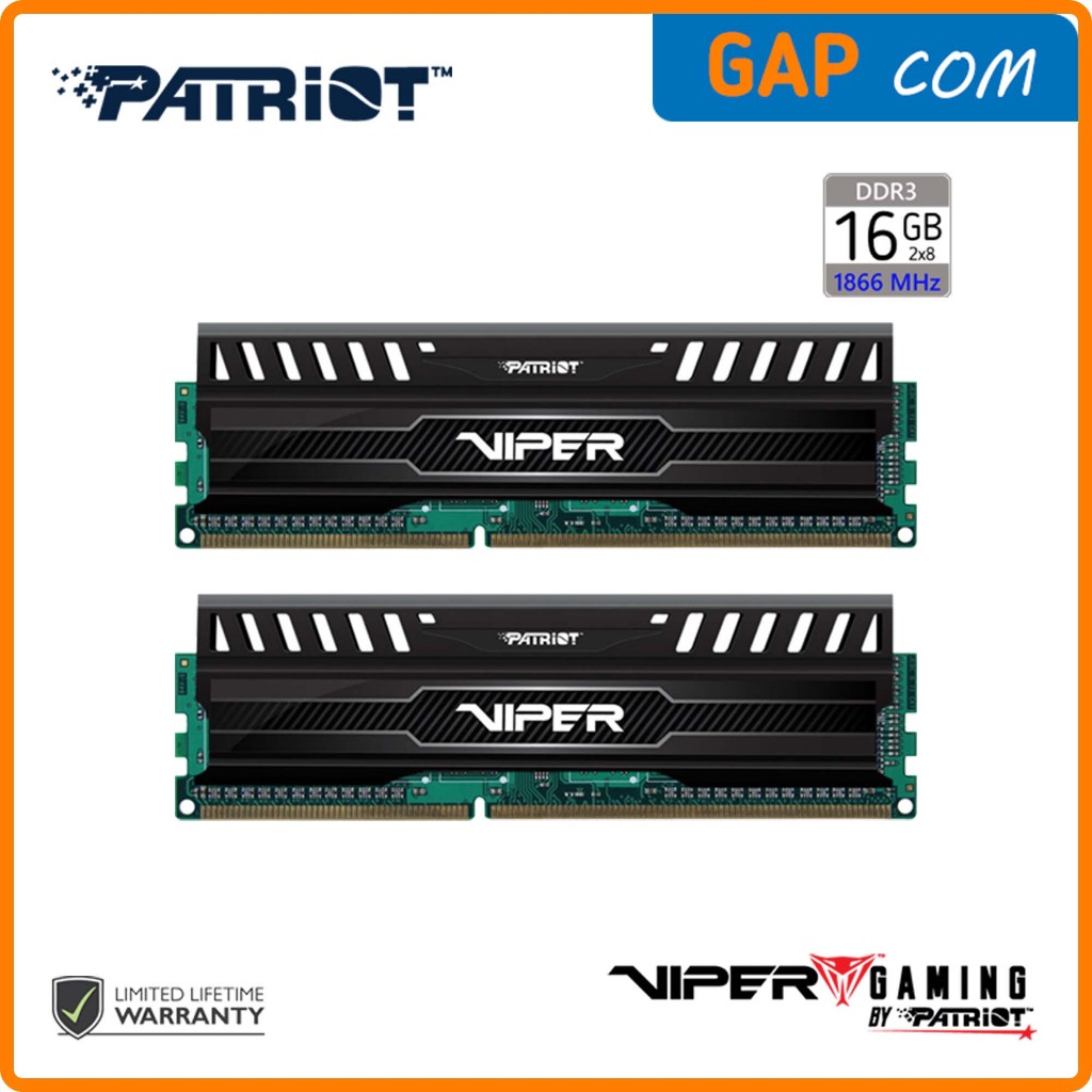 Memoria Ram Ram Patriot Viper 8gb Jual Patriot Viper Blackout - Main Image