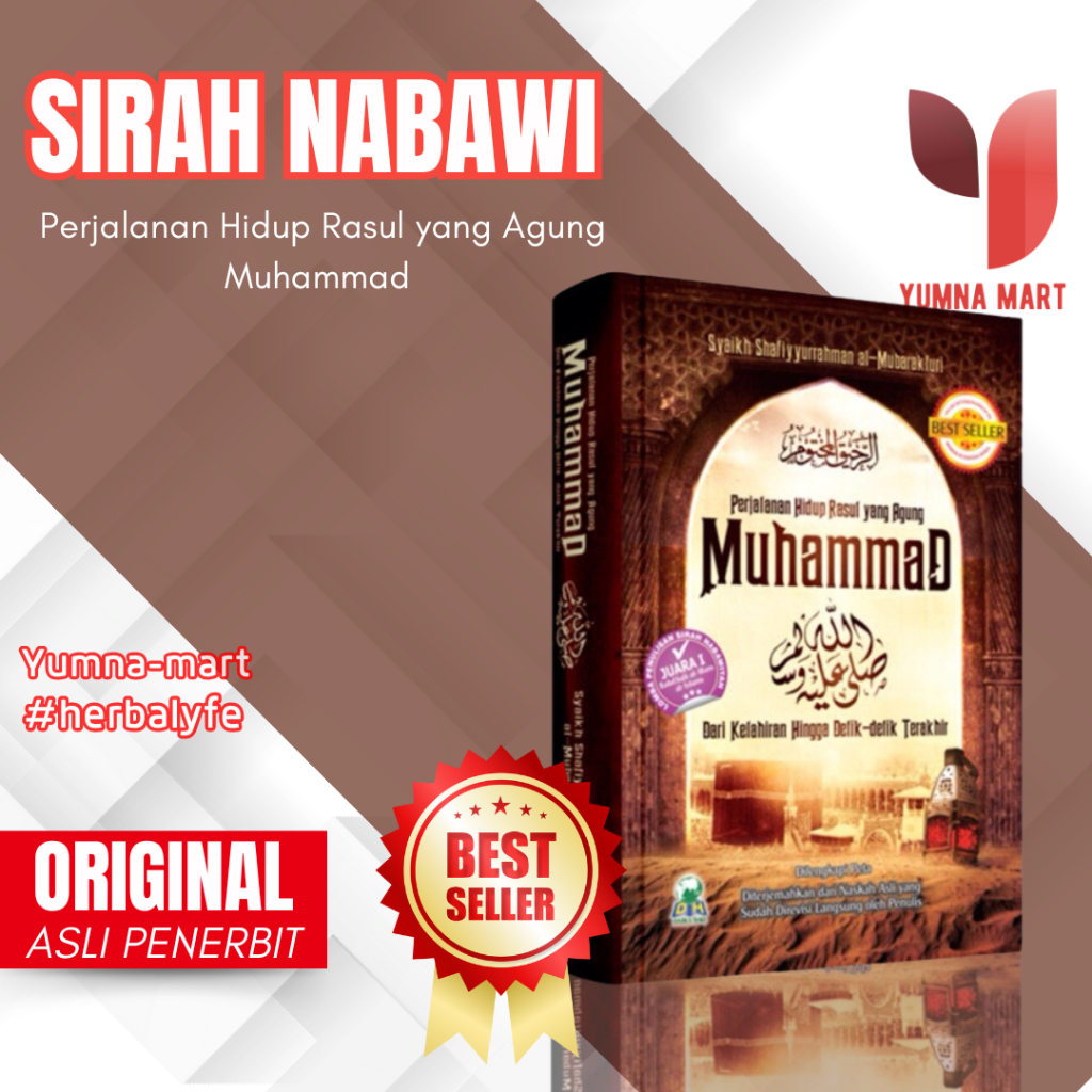 Jual Buku Sirah Nabawiyah Nabi Muhammad Darul Haq Siroh Nabawiyah