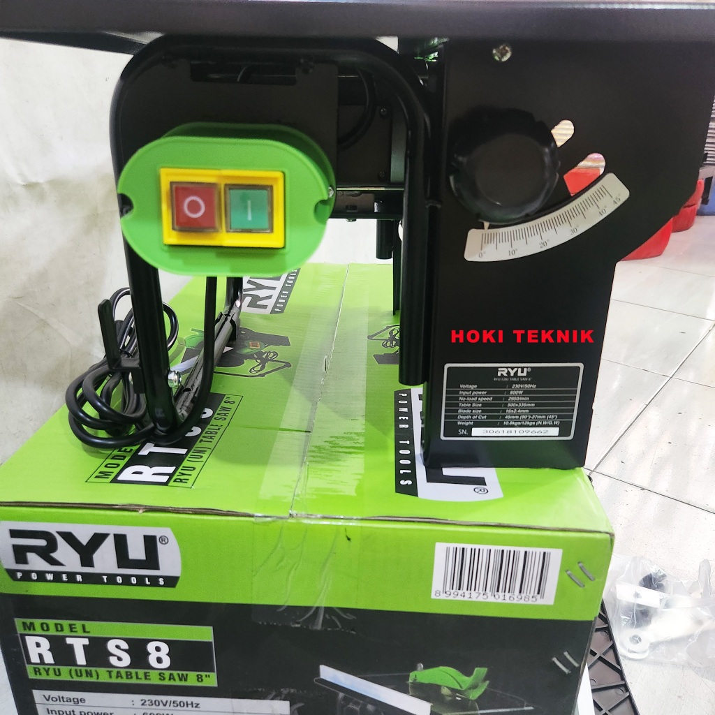 Jual Mesin Table Saw Ryu RTS 8 Gergaji Meja 8 inch | Shopee Indonesia