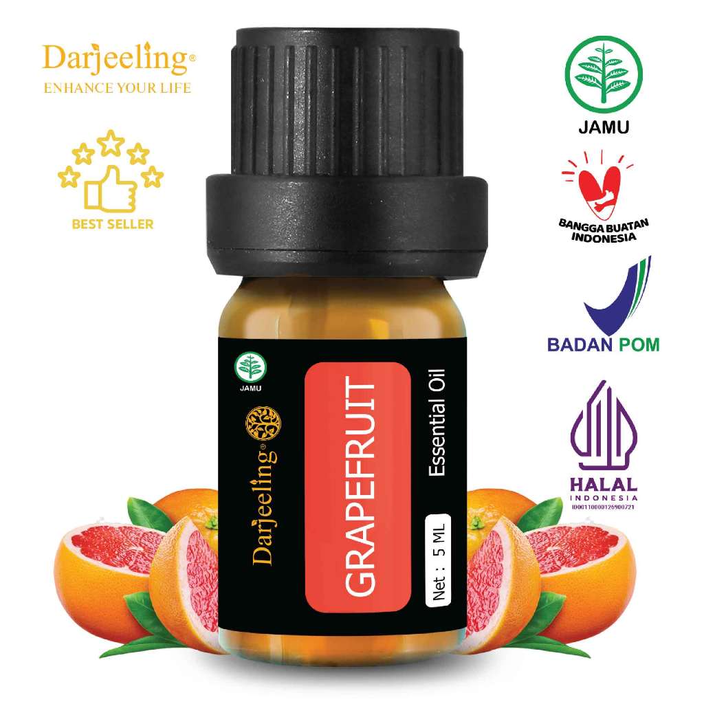 Jual Darjeeling Grapefruit Essential Oil / Minyak Jeruk Bali Aromaterapi Shopee Indonesia