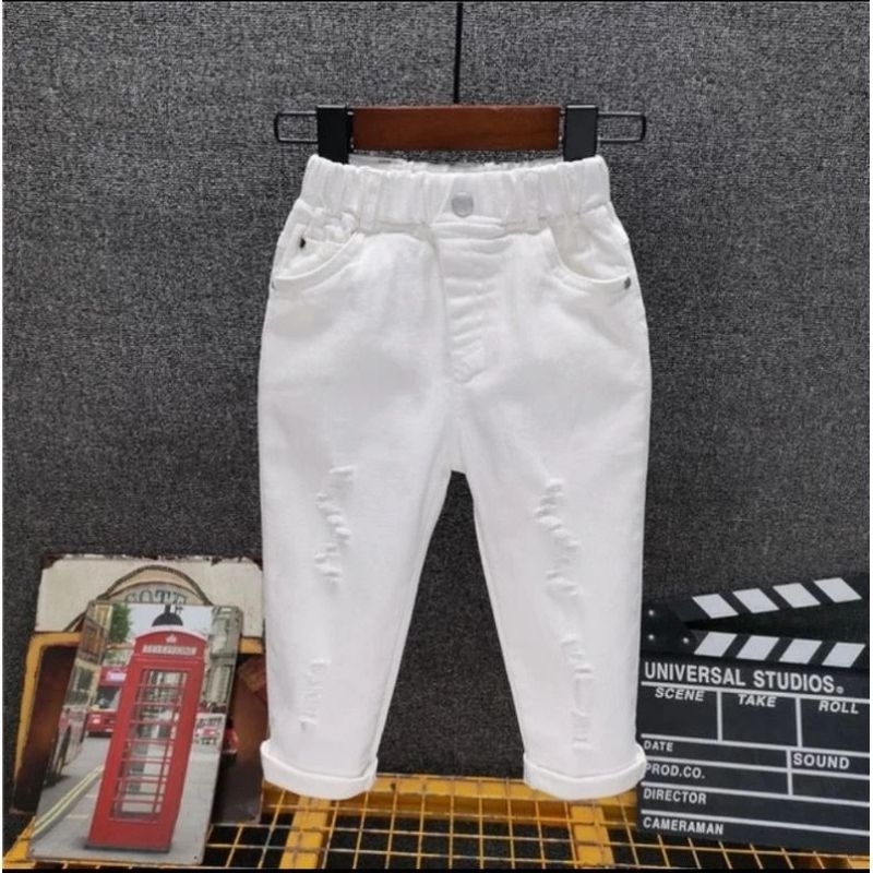 Jual Sr40 CELLY RIPS KIDS - Celana Jeans Panjang Sobek Anak - Celana ...