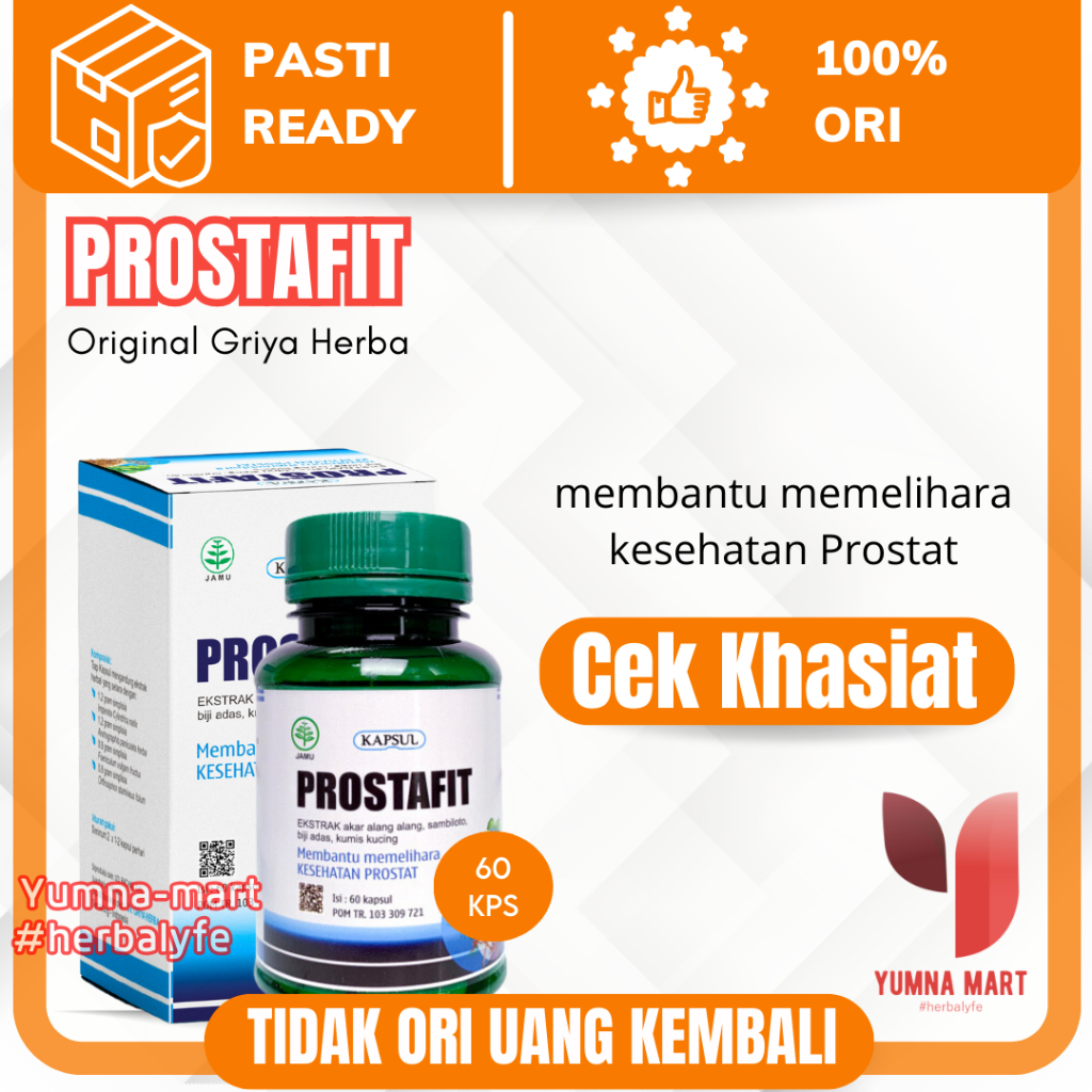 Jual Obat Kencing Terus Menerus Prostat Sakit PROSTAFIT GRIYA HERBA ...