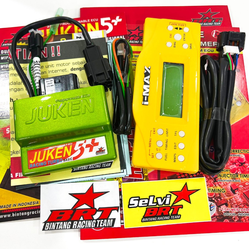 Jual ECU JUKEN 5++ PLUS BRT CRF 150 DUALBAND RACING TURBO REMOTE