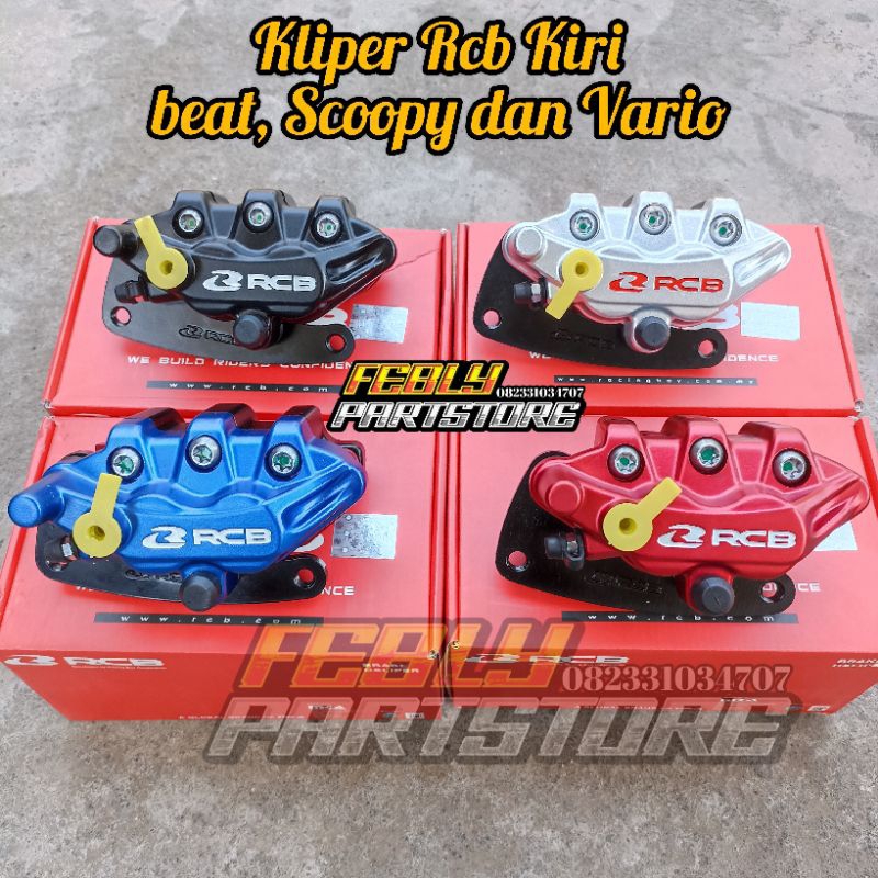 Jual Kaliper Depan Rcb Racing Boy S Series Vario Beat Scoopy Genio Crf