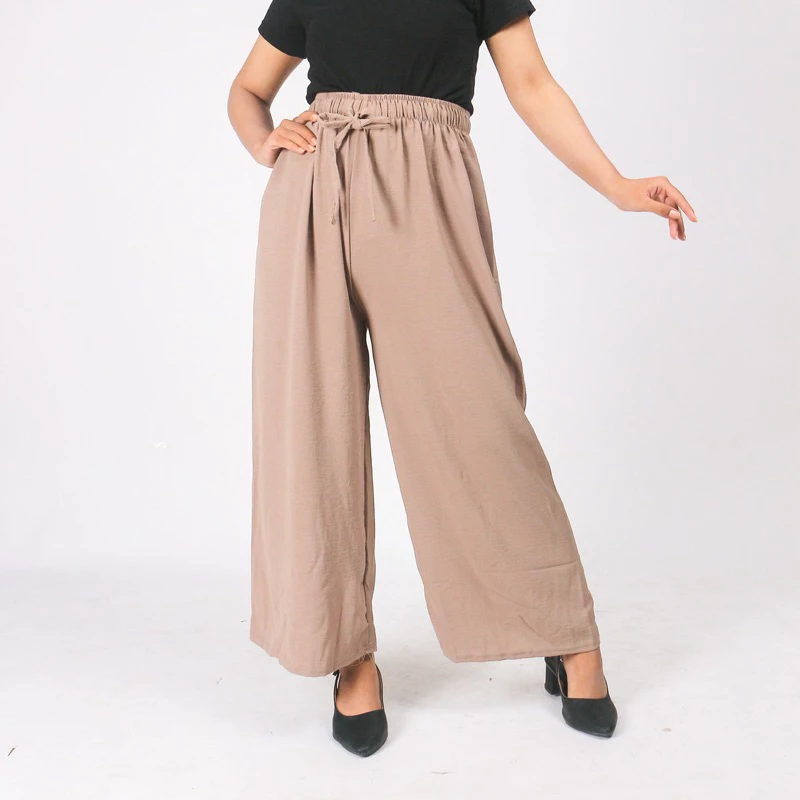 Celana Kulot Crinkle Highwaist Jumbo Premium