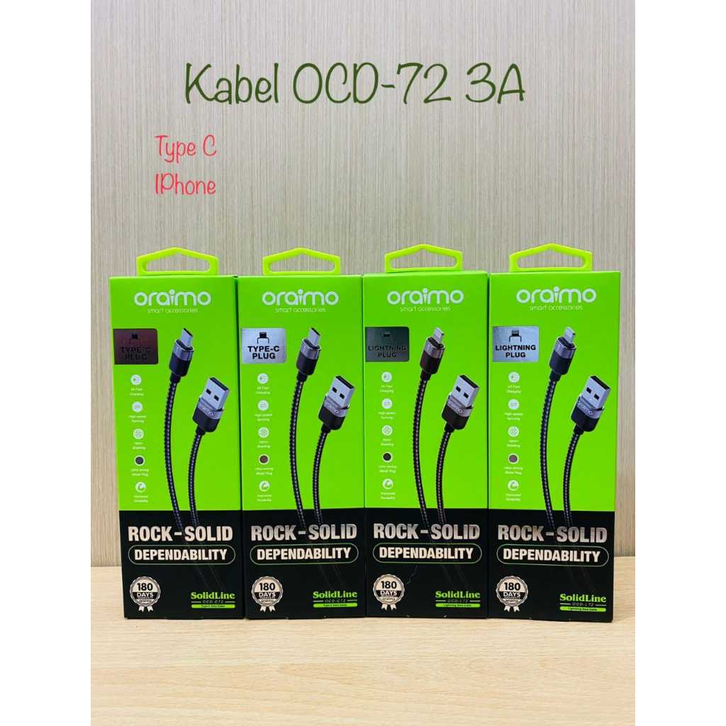 Jual Oraimo Kabel Data Type C Fast Charging Ocd C Android Cable Data