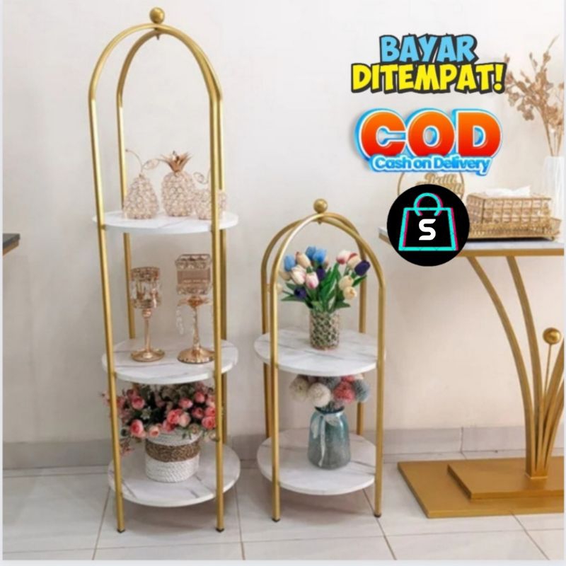 Jual Rak sangkar burung / rak susun / rak besi sudut / rak shabby ...
