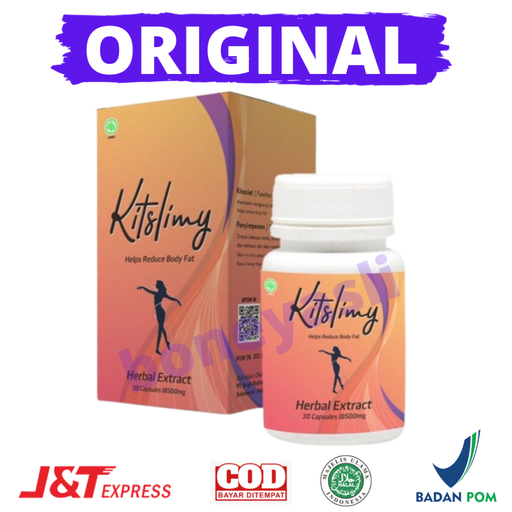 Jual Kitslimy Slimming Capsule Original Obat Jamu Pelangsing Badan