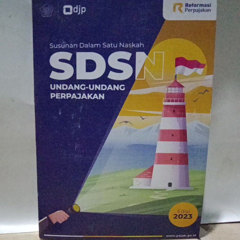 Jual Susunan Dalam Satu Naskah Adsn Undang-undang Perpajakan Edisi 2023 ...