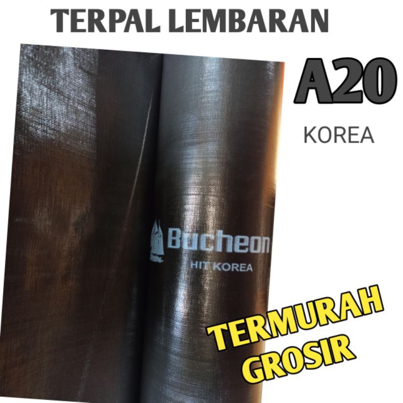 Jual TERPAL WATERPROOF A20/A15 KOREA UKURAN COSTUM 1M² WARNA HITAM ...