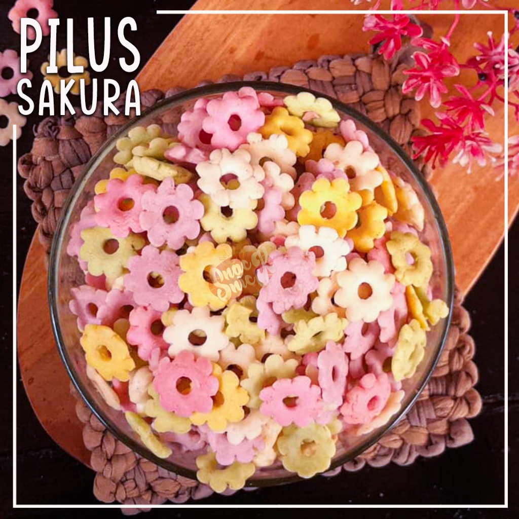Jual PILUS SAKURA / KEMBANG RIBUT WARNA 250GRAM | Shopee Indonesia