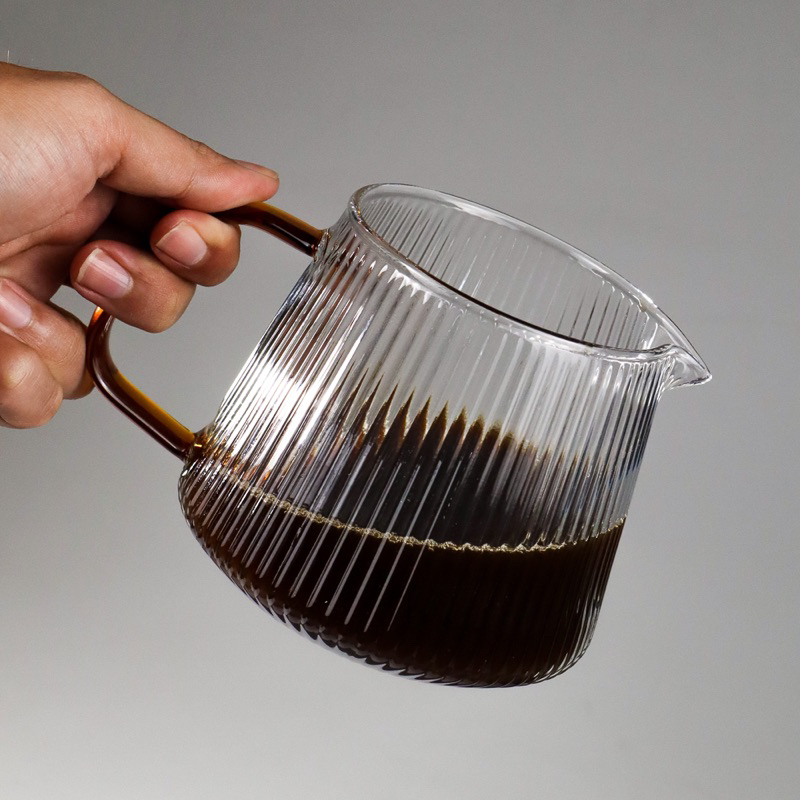 SOTECH Pour Over Coffee Set – Glass Server, Dripper & Kettle For Home Brewing & Outdoor Use