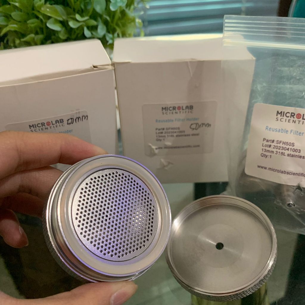 Jual Stainless Steel Membrane Filter Holder 50mm Microlab | Shopee ...