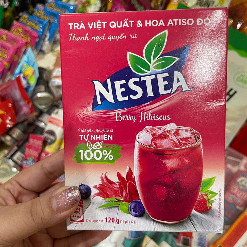 Jual NESTEA Fruit Tea Sachet Vietnam — 1 Box isi 10 Sachet Berry ...