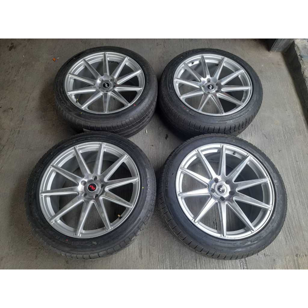 Jual VELG SECOND RACING RH RING 20 PCD 5X114 + BAN | Shopee Indonesia