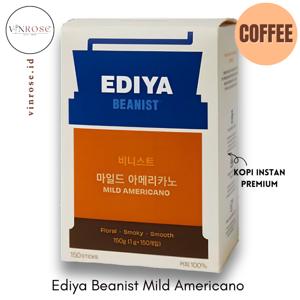 Jual Ediya Beanist Mild Americano (150 Sachet)/ Kopi Sachet Korea ...