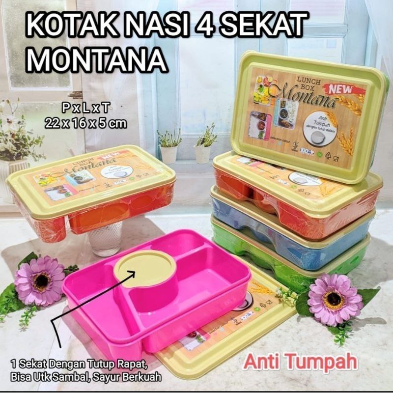 Jual Tempat Makan BPA Free Lunch Box Set Tempat Bekal Anak Sekolah Free ...