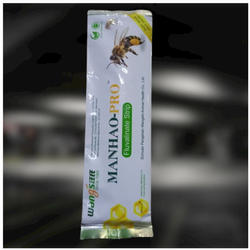 Jual Manhao Pro, Fluvalinate Isi 2x40 Strips Obat Kutu Lebah | Shopee ...