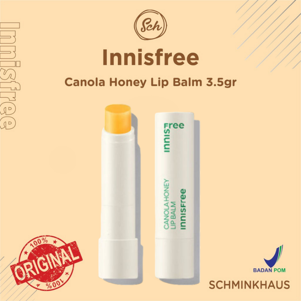 Jual [BPOM] INNISFREE Canola Honey Lip Balm 3.5gr (New) Shopee Indonesia