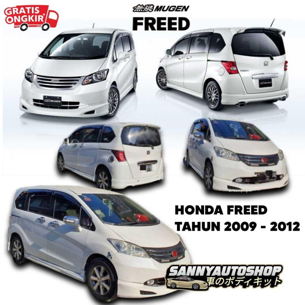 Jual Termurah Full Set Bodykit Honda Freed Tahun Bodykit