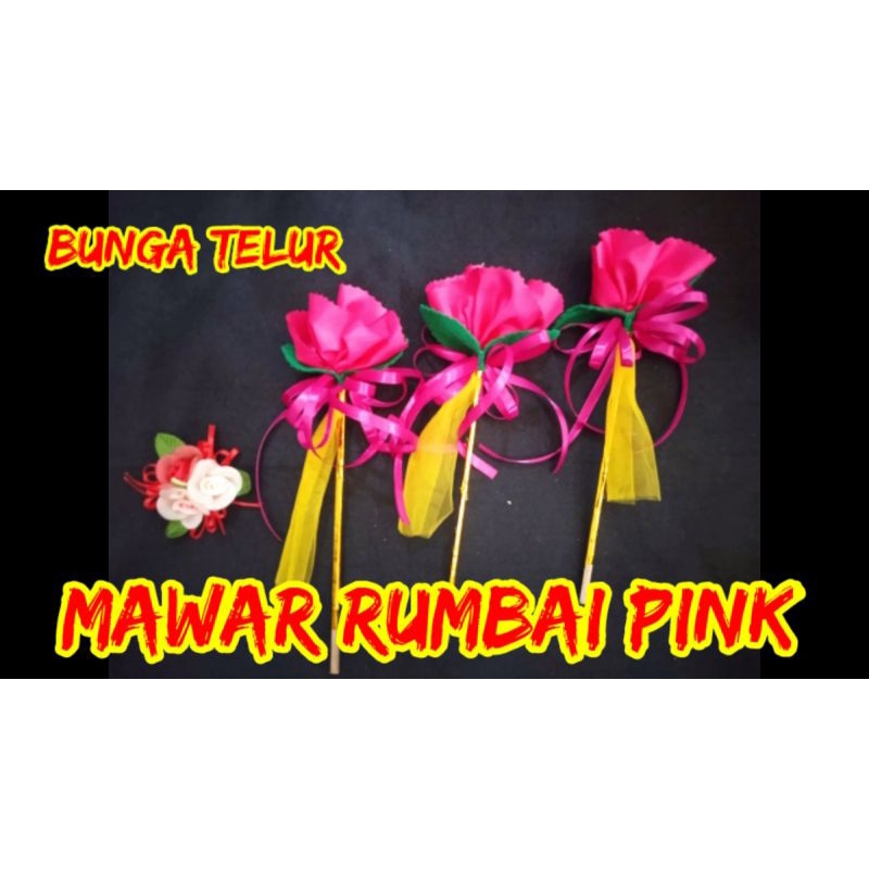 Jual bunga telur mawar rumbai | Shopee Indonesia