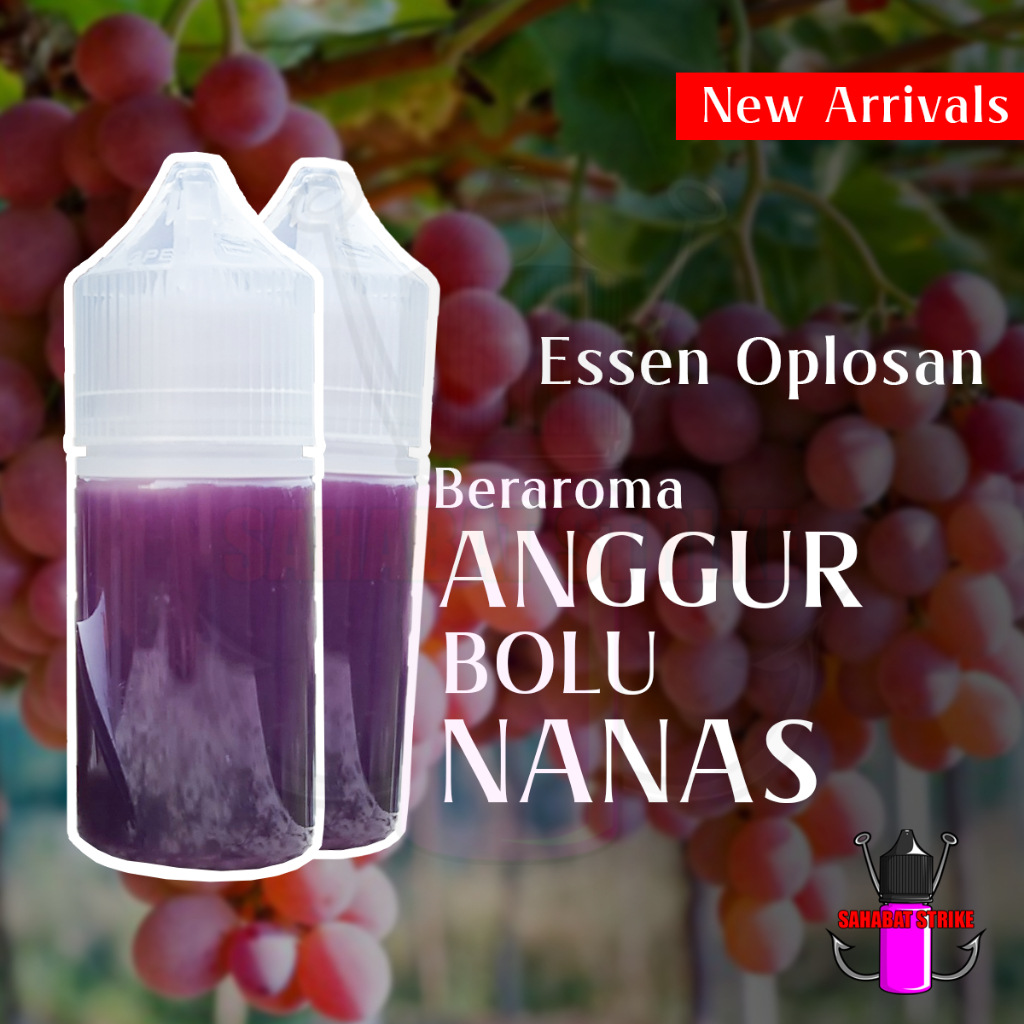 Jual Essen Oplosan Aroma Anggur Bolu Nanas Sudah Diuji Paling Cocok Untuk Ikan Mas Ikan 1245