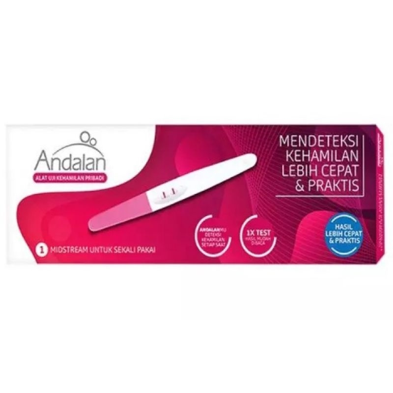 Jual 1 buah tes Andalan Midstream / Andalan Compact alat kesehatan Test ...