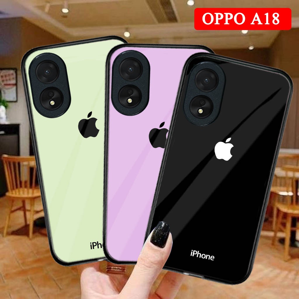 Jual Softcase Glass Kaca Oppo A A Terbaru M Casing Handphone Pelindung Handphone