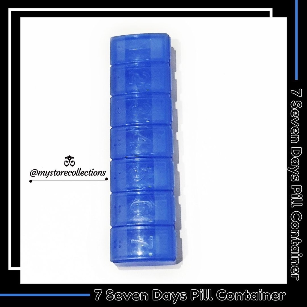 Jual 7 DAY PILL CONTAINER (TEMPAT OBAT) | Shopee Indonesia