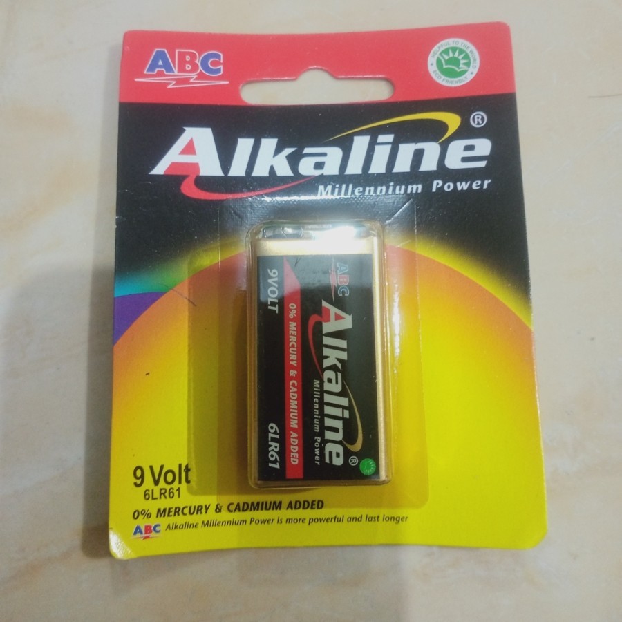 Jual Baterai Abc Alkaline 9 Volt Shopee Indonesia 0921