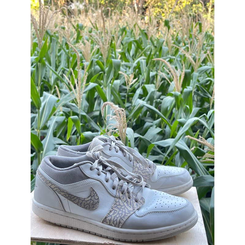 Jual N*KE AIR JORDAN 1 Low PRM SMOKE GREY | Shopee Indonesia