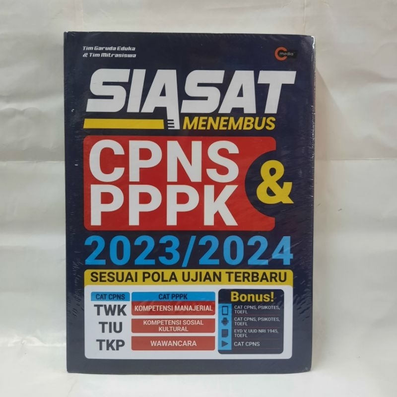 Jual BUKU SIASAT MENEMBUS CPNS & PPPK 2023/2024 | Shopee Indonesia