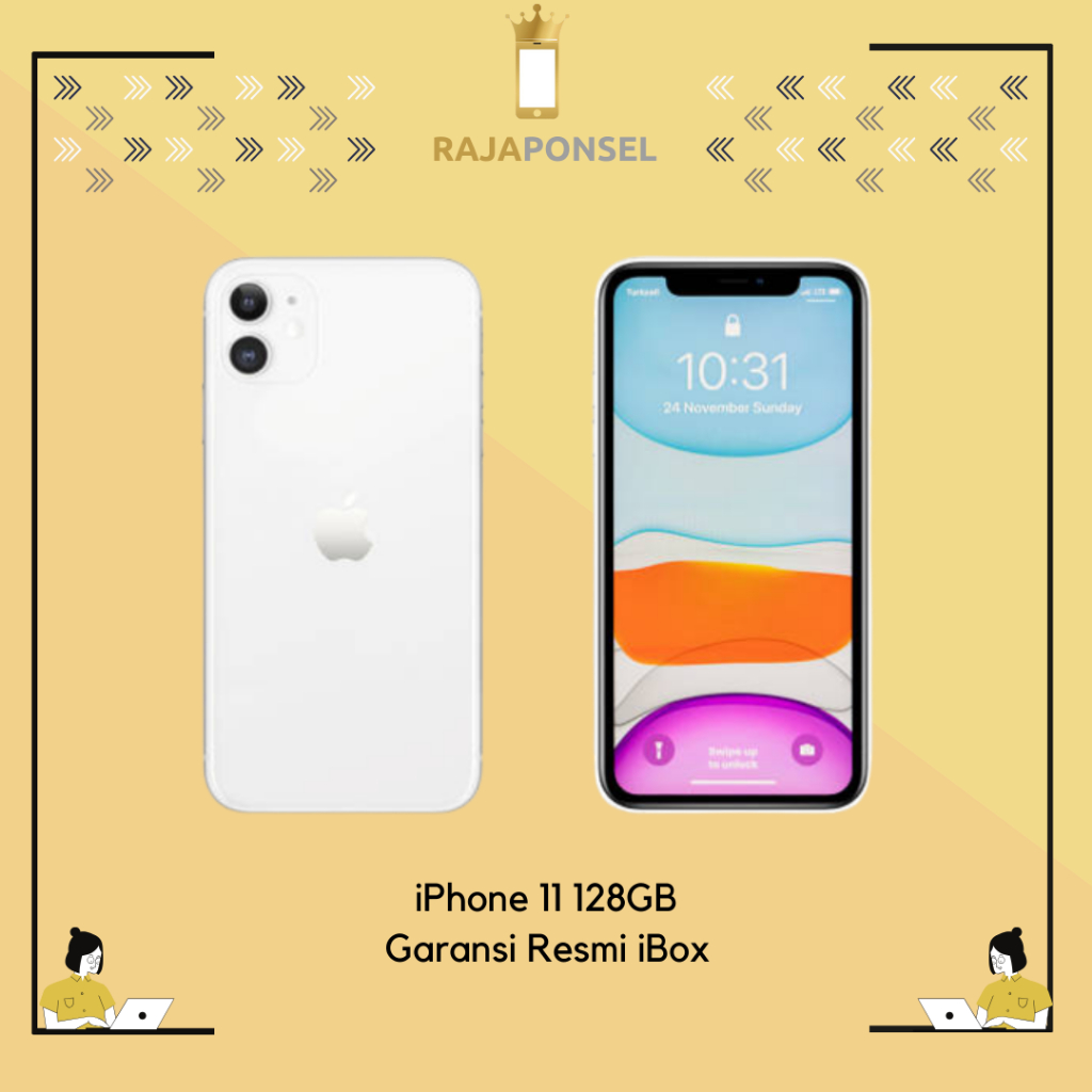 Jual Apple iPhone 11 128GB Garansi Resmi Apple Indonesia (iBox