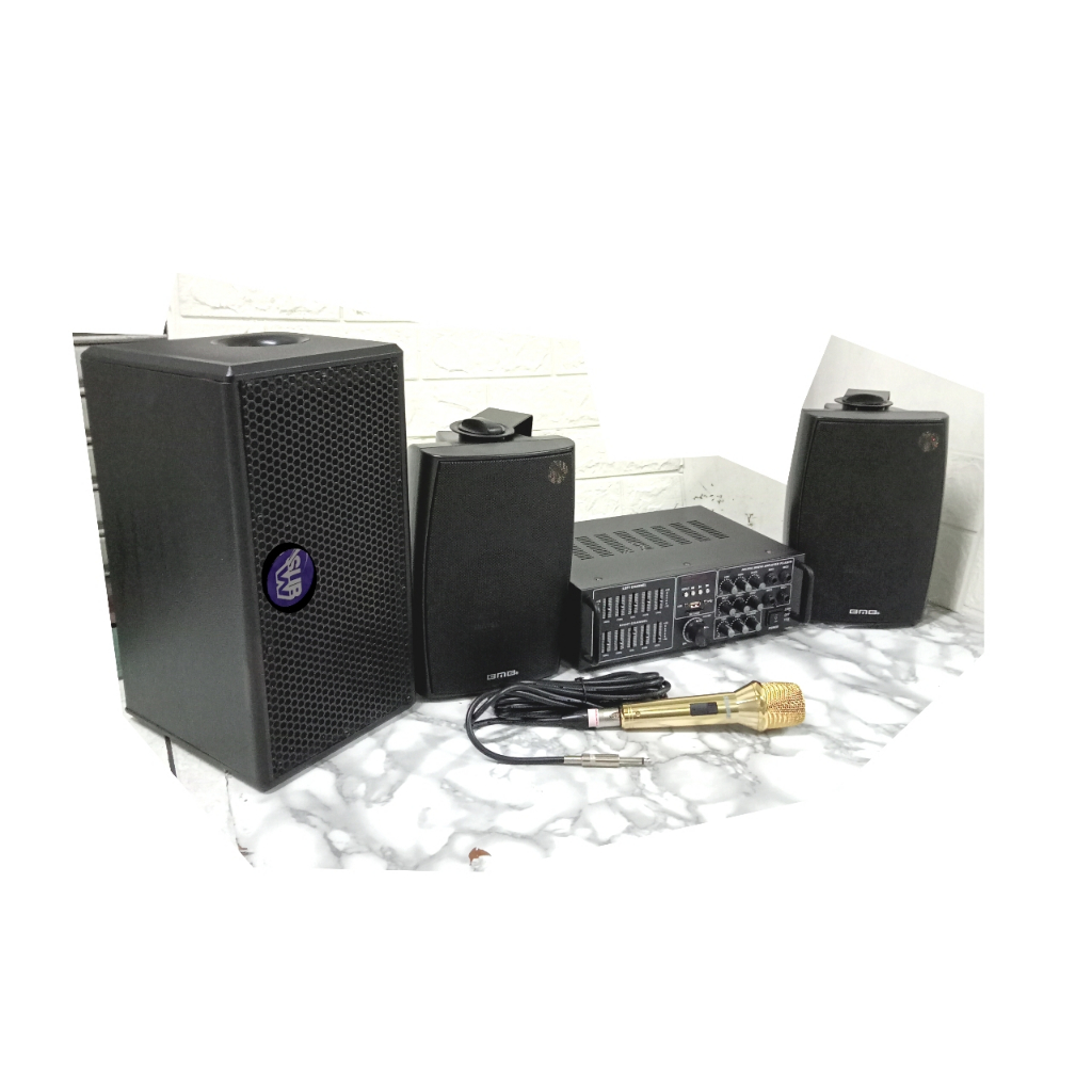 Jual Paket Sound Karaoke Bmb Original Dan Sub.w Aktif | Shopee Indonesia