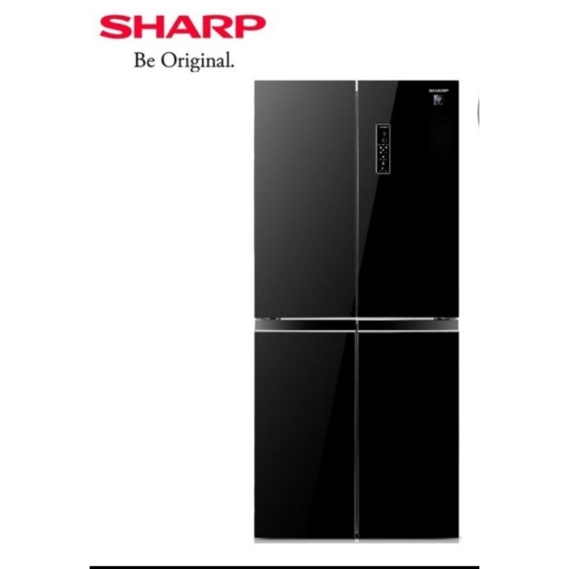 Jual Sharp Kulkas Queen series 4 Pintu SJ-IF51PG-BK | Shopee Indonesia