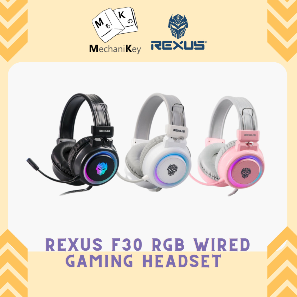 Jual Rexus F30 Vonix Wired Gaming Headset | Shopee Indonesia