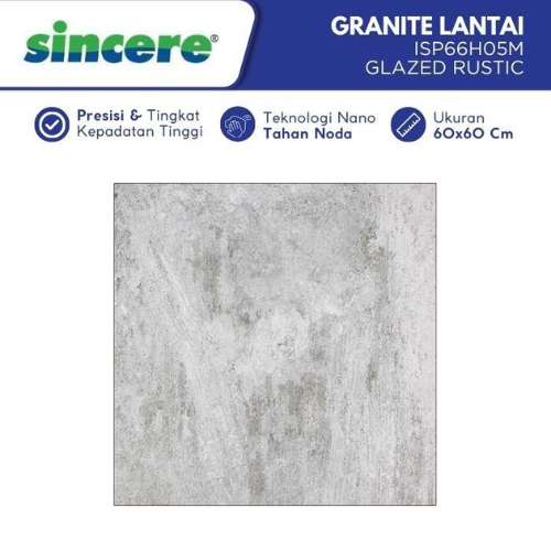 Jual Granit Lantai 60x60 Sincere Isp66h05m Rustic Kasar Glasir Kw 1